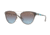 Vogue VO4078S Single Vision Prescription Sunglasses VO4078S-507148-53 - Lens Diameter 53 mm, Frame Color Turtledove/pale Gold