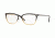 Vogue VO4103 Eyeglass Frames 352-50 - Top Black Gradient On Gold Frame