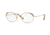Vogue VO4132 Prescription Eyeglasses, 48mm, Pale Gold/Brown, VO4132-5021-48-SV
