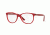 Vogue VO5030 Bifocal Prescription Eyeglasses 2470-53 - Top Red/red Transparent Frame