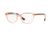 Vogue VO5037 Eyeglass Frames 2491-53 - Transparent Coral Frame