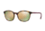 Vogue VO5051SF Single Vision Prescription Sunglasses VO5051SF-W6565R-52 - Lens Diameter 52 mm, Frame Color Dark Havana