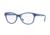 Vogue VO5055F Eyeglass Frames 2407-54 - Top Bluette/bluette Trasp Frame