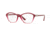 Vogue VO5057 Eyeglass Frames 2411-51 - Top Red Gradient Pink Frame