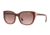 Vogue VO5061BF Single Vision Prescription Sunglasses VO5061BF-232314-55 - Lens Diameter 55 mm, Frame Color Top Bordeaux/opal Pink