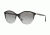 Vogue VO5165S Single Vision Prescription Sunglasses, 55mm, Transp Grey Gradient Black, VO5165S-188011-55-SV