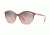 Vogue VO5165S Single Vision Prescription Sunglasses VO5165S-25547E-55 - Lens Diameter 55 mm, Frame Color Transp Pink Grad Antique Pink