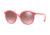 Vogue VO5166S Single Vision Prescription Sunglasses VO5166S-2620H8-51 - Lens Diameter 51 mm, Frame Color Top Fuxia/Transparent Fuxia