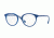 Vogue VO5167 Single Vision Prescription Eyeglasses 2556-50 - Top Dark Blue/blue Transp Frame