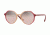 Vogue VO5222S Bifocal Prescription Sunglasses VO5222S-26387E-52 - Lens Diameter 52 mm, Frame Color Opal Pink Glitter Grad Cycl