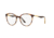 Vogue VO5232 Progressive Prescription Eyeglasses, 50mm, Top Havana/Transparent, VO5232-1916-50-PRO