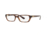 Vogue VO5241B Progressive Prescription Eyeglasses 2386-50 - Top Dark Havana/light Brown Frame