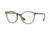 Vogue VO5254 Eyeglass Frames 2695-50 - Top Havana/Text Beige Brown