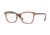 Vogue VO5256 Eyeglass Frames 2695-53 - Top Havana/Text Beige Light Brown