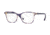 Vogue VO5256 Eyeglass Frames 2696-53 - Top Blue/Text Pink Yellow Tr
