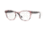 Vogue VO5272 Eyeglass Frames 2726-49 - Text Stripes Oran Blk/Red Trgr