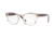 Vogue VO5272 Eyeglass Frames 2730-49 - Text Stripes Brown/Blue Transp