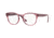 Vogue VO5272 Eyeglass Frames 2731-49 - Text Stripes Brn/Blue Tr Dkblu
