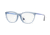 Vogue VO5276F Progressive Prescription Eyeglasses, 54mm, Opal Blue, VO5276F-2739-54-PRO