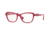 Vogue WAVED TEMPLE VO2957 Single Vision Prescription Eyeglasses 2309-53 - Opal Cyclamen Frame