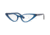Vogue YOLA VO5281 Prescription Eyeglasses, 51mm, Transparent Dark Blue, VO5281-2065-51-SV