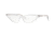 Vogue YOLA VO5281 Prescription Eyeglasses, 51mm, Transparent, VO5281-W745-51-SV