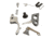 Volquartsen Firearms Ruger Mark II Accurizing Kit, Curved, 2.25 lb, Stainless, Silver, VC2AK-S-ST