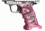 Volquartsen Firearms Laminated Wood Pistol Grips for MKII, Pink, Left-Handed, VC2TLG-P