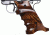 Volquartsen Firearms Walnut Hardwood Grips, Brown, VCTRGW