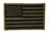 Voodoo Tactical Embroidered Usa Military Flag Patches, Left Side, OD Green, 2inx3in, 20-9087004000