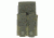 Voodoo Tactical M14 Single Removable Flap Mag Pouch, Olive Drab - 20-013204000