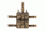 Voodoo Tactical M4,M16 6 Mag Drop Leg Shingle, Vtc, 20-9319105000