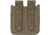 Voodoo Tactical Molded Pistol Mag Pouch - Double, Coyote, DOUBLE, 20-0300007000
