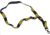 Voodoo Tactical Neck Lanyards, Black/Yellow, 07-1110001000