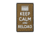 Voodoo Tactical Rubber Patch - Keep Calm And Reload, Coyote, 07-0979007000