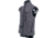 Voodoo Tactical Softshell Zip Front Vest w/Voodoo Logo - Mens, Gray, Small, 01-5000014092