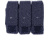 Voodoo Tactical Valor Standard M4/AK-47 Mag Pouch, Triple, Dark Navy, 20-8175163000