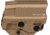 Vortex AMG UH-1 Gen II Holographic Red Dot Sight, EBR-CQB Dot Size 1 MOA Dot Reticle, Tan, AMG-HS02T
