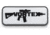 Vortex Ar-15 Patch, White, 120-48-WHI