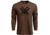 Vortex Core Logo LS T-Shirt - Mens, Brown Heather, S, 221-02-BRHS