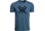 Vortex Core Logo Short Sleeve T-Shirts - Men's, Steel Blue Heather, 4X, 120-16-SBH4X