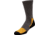 Vortex Everyday Trekker Crew Sock, Charcoal/Black Gold, Extra Large, 120-25-CHRXL
