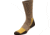 Vortex Everyday Trekker Crew Sock, Shitake/Terra-Mustard, Medium, 120-25-SKEM