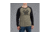Vortex Raglan Core Logo Long Sleeve T-Shirt - Mens, Military Heather, Extra Large, 220-49-MIHXL