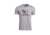 Vortex Stars and Stripes Short Sleeve T-Shirt - Mens, Heather Grey, Small, 121-13-GHTS