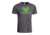 Vortex Toxic Green Logo Short Sleeve T-Shirt, Charcoal, Medium, TG-M