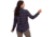 Vortex Trail Call Tech LS Flannel - Womens, Black Iris, XS, 221-40-BLIXS