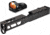 Vortex Venom Red Dot Sight, 1x26.5mm, 3 MOA Dot Reticle, Black and TRYBE Defense Pistol Slide, Glock 19, Gen 5, Venom Cut, Version 2, Black Cerakote