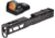 Vortex Viper 1x24mm 6 MOA Red Dot Sight, Black, Viper Red Dot and TRYBE Defense Pistol Slide, Glock 17, Gen 4, Viper Cut, Version 2, Black Cerakote