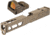 Vortex Viper 1x24mm 6 MOA Red Dot Sight, FDE, Viper Red Dot and TRYBE Defense Pistol Slide, Glock 17, Gen 3, Viper Cut, Version 2, FDE Cerakote
